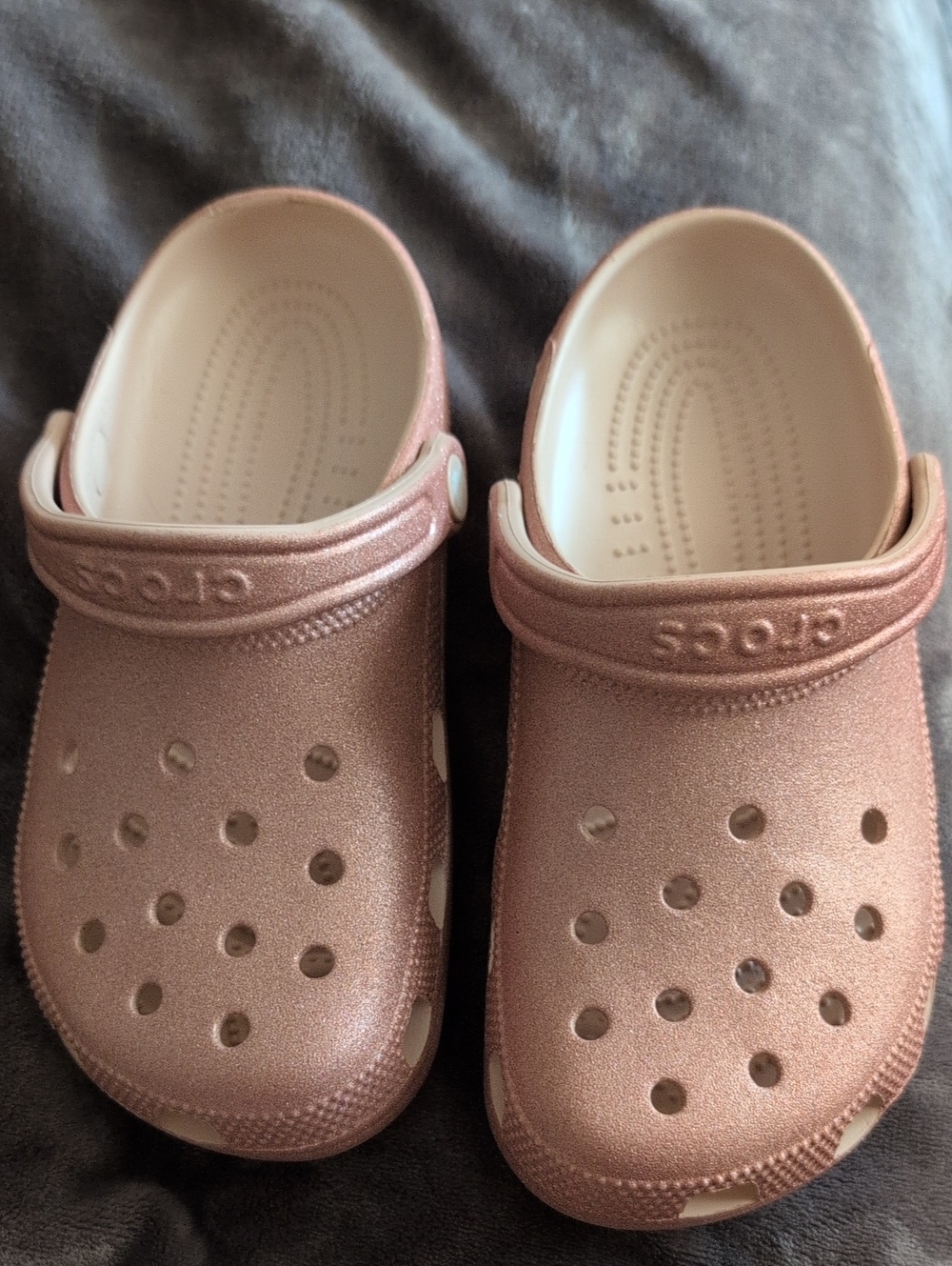CROCS Metallic Rose Gold Clog